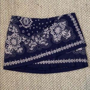 Free people mini skirt